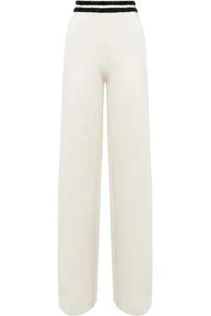 Blugirl Damen, Hosen, Weiß, MGröße: