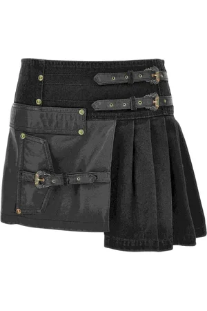 VERSACE Damen, Röcke, Schwarzk, 3XSGröße: