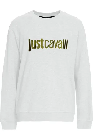 Roberto Cavalli Herren, Sweatshirts & Hoodies, Weiß, SGröße:
