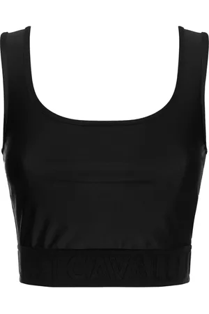 Roberto Cavalli Damen, Oberteile, Schwarzk, 2XSGröße: