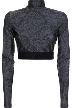 Roberto Cavalli Damen, Oberteile, Grau, LGröße: