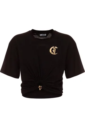Roberto Cavalli Damen, Oberteile, Schwarzk, MGröße: