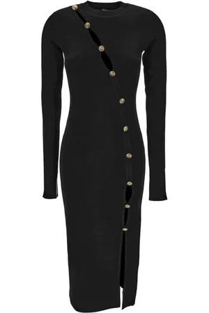 VERSACE Damen, Kleider, Schwarzk, LGröße: