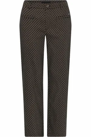 C.ro Damen, Hosen, Braun, 4XLGröße:
