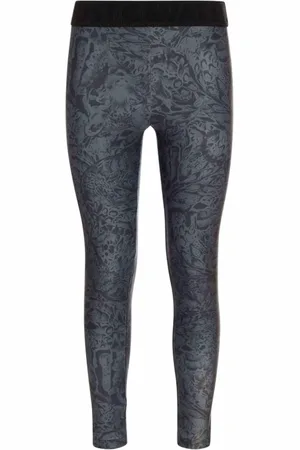 Roberto Cavalli Damen, Hosen, Grau, MGröße: