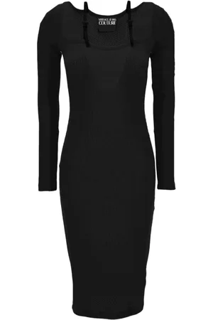 VERSACE Damen, Kleider, Schwarzk, 2XSGröße: