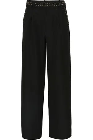 Gestuz Damen, Hosen, Schwarzk, LGröße:
