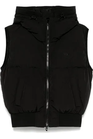 Diesel Damen, Jacken, Schwarzk, LGröße: