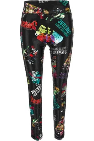 VERSACE Damen, Hosen, Schwarzk, 2XSGröße: