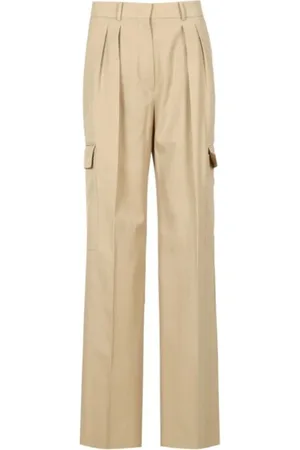 Sportmax Damen, Hosen, Braun, 2XSGröße: