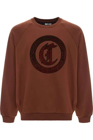 Roberto Cavalli Herren, Sweatshirts & Hoodies, Braun, SGröße: