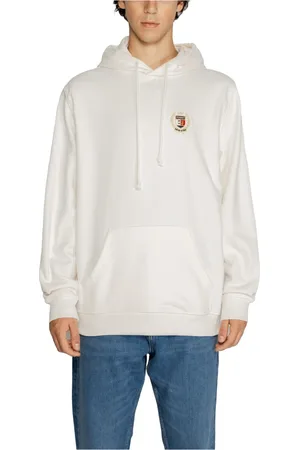 Tommy Hilfiger Herren, Sweatshirts & Hoodies, Weiß, MGröße:
