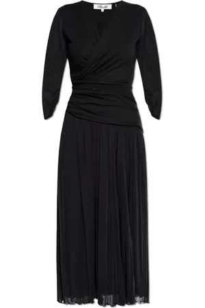 Diane von Furstenberg Damen, Kleider, Schwarzk, XSGröße: