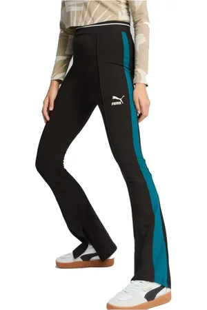 PUMA Damen, Hosen, Schwarzk, SGröße: