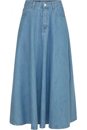 EMMA & GAIA Damen, Röcke, Blau, SGröße: