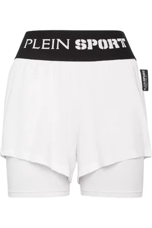 Philipp Plein Damen, Shorts, Weiß, MGröße: