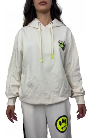 BARROW Damen, Sweatshirts & Hoodies, Weiß, LGröße: