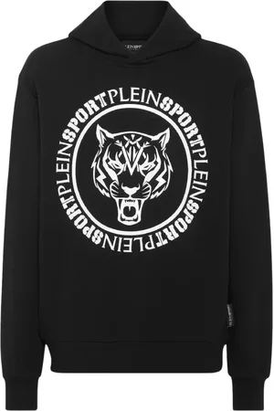 Philipp Plein Herren, Sweatshirts & Hoodies, Schwarzk, LGröße: