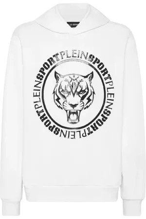 Philipp Plein Herren, Sweatshirts & Hoodies, Weiß, LGröße: