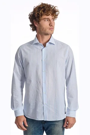 BALDININI Herren, Shirts, Blau, MGröße: