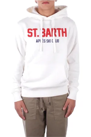 MC2 SAINT BARTH Herren, Sweatshirts & Hoodies, Weiß, LGröße: