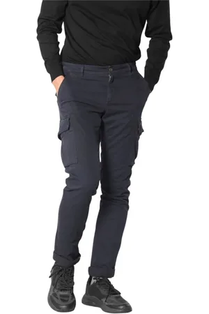 Masons Herren, Hosen, Blau, LGröße: