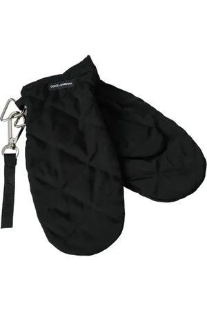 Dolce & Gabbana Damen, Accessories, Schwarzk, 7 1/2 INGröße:
