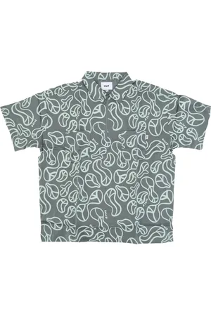 Huf Damen, Blusen & Hemden, Grün, MGröße: