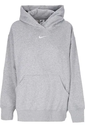 Nike Damen, Sweatshirts & Hoodies, Grau, MGröße: