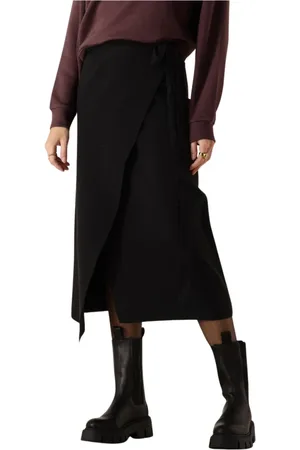 Moss Copenhagen Damen, Röcke, Schwarzk, S/MGröße:
