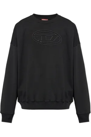 Diesel Herren, Sweatshirts & Hoodies, Schwarzk, 2XLGröße: