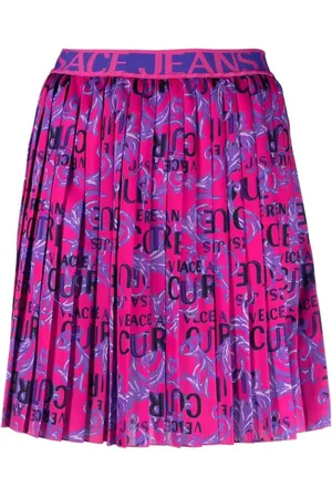 VERSACE Damen, Röcke, Lila, 2XSGröße: