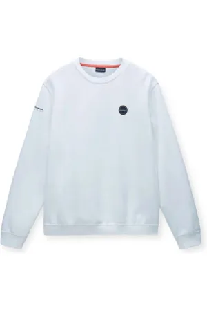 Napapijri Herren, Sweatshirts & Hoodies, Weiß, LGröße: