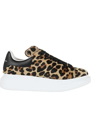 Alexander mcqueen leather platform sneakers sale online