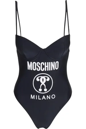 Moschino Damen, Bademode, Schwarzk, LGröße: