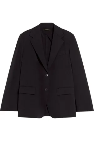 Max Mara Damen, Jacken, Schwarzk, LGröße: