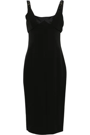 VERSACE Damen, Kleider, Schwarzk, SGröße: