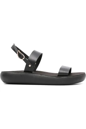 Ancient Greek Sandals Damen, Schuhe, Schwarzk, 41 EUGröße: