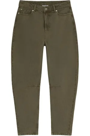 Halfboy Damen, Jeans, Grün, W27Größe: