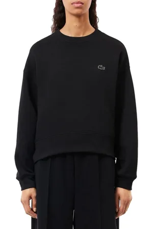 Lacoste Damen, Sweatshirts & Hoodies, Schwarzk, LGröße: