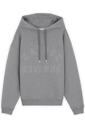 Maison Kitsuné Herren, Sweatshirts & Hoodies, Grau, LGröße: