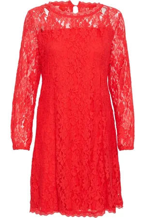 Cream Damen, Kleider, Rot, 2XLGröße: