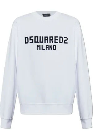 Dsquared2 Herren, Sweatshirts & Hoodies, Weiß, 3XLGröße:
