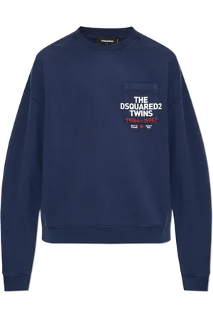 Dsquared2 Herren, Sweatshirts & Hoodies, Blau, MGröße: