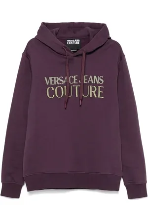 VERSACE Herren, Sweatshirts & Hoodies, Lila, SGröße: