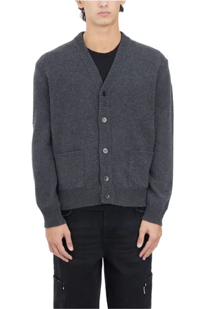 Seven Gauge Herren, Strickwaren, Grau, 2XLGröße: