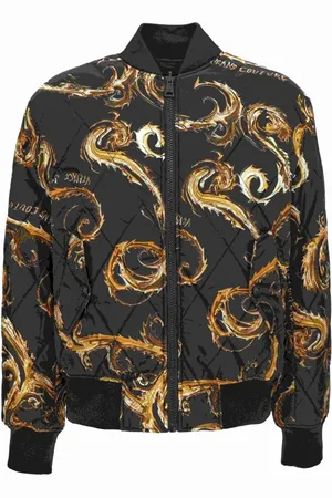 VERSACE Herren, Jacken, Schwarzk, SGröße: