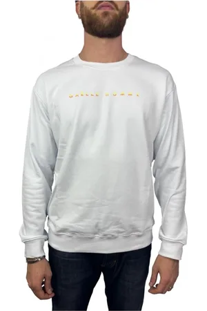 GAËLLE Herren, Sweatshirts & Hoodies, Weiß, LGröße: