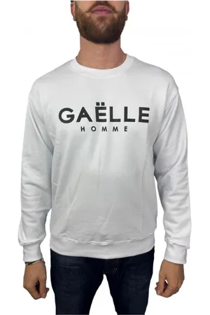 GAËLLE Herren, Sweatshirts & Hoodies, Weiß, MGröße: