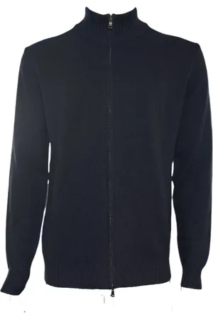 FERRANTE Herren, Strickwaren, Blau, 4XLGröße:
